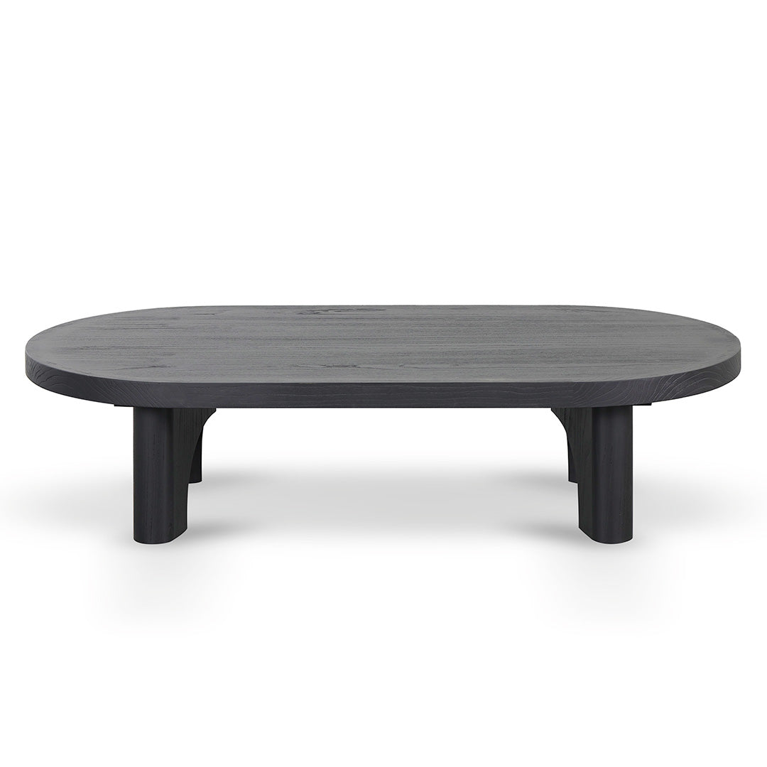 Teresa 140cm Coffee table - Full Black Coffee Table Nicki-Core   