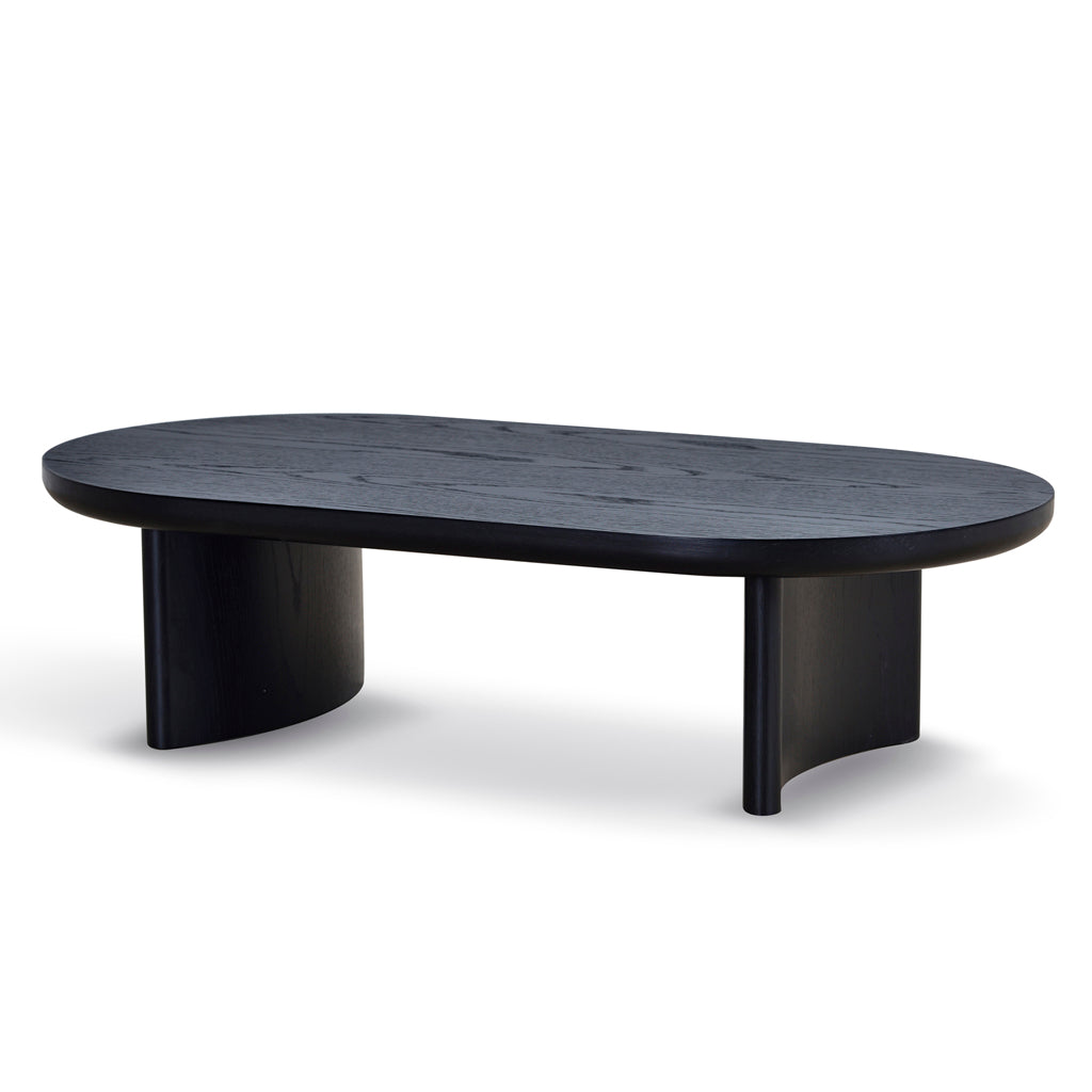 Maxim 1.3m Coffee Table - Full Black Coffee Table Century-Core   