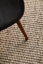 Carlos 280x190cm Felted Wool Rug - Brown Rug UN Rugs-Local   