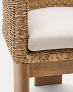 Chori Rattan Outdoor Dining Chair- Natural Outdoor Chair The Form-Local   