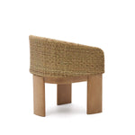 Chori Rattan Outdoor Dining Chair- Natural Outdoor Chair The Form-Local   