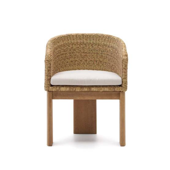 Chori Rattan Outdoor Dining Chair- Natural Outdoor Chair The Form-Local   