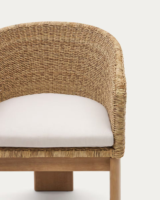 Chori Rattan Outdoor Dining Chair- Natural Outdoor Chair The Form-Local   