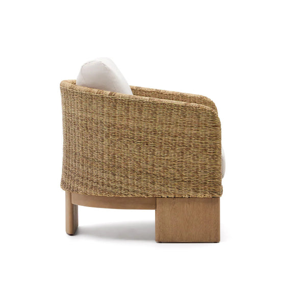 Chori Rattan Outdoor Lounge Chair- Natural Lounge Chair The Form-Local   