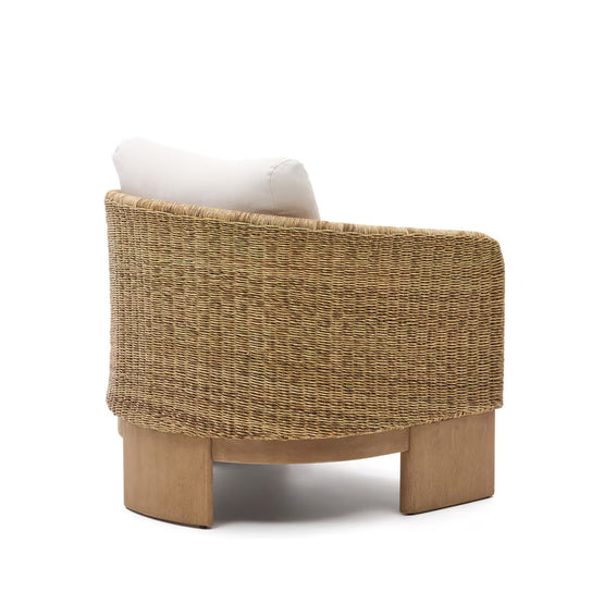 Chori Rattan Outdoor Lounge Chair- Natural Lounge Chair The Form-Local   