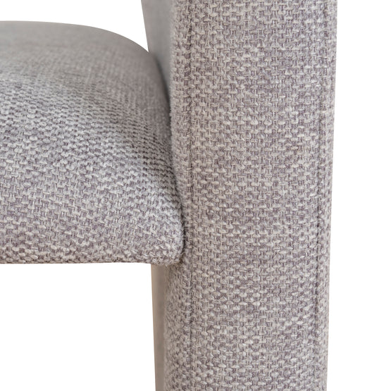 Set of 2 - Marko Fabric Dining Chair - Spec Cloud Grey Dining Chair Dwood-Core   