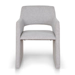 Set of 2 - Marko Fabric Dining Chair - Spec Cloud Grey Dining Chair Dwood-Core   