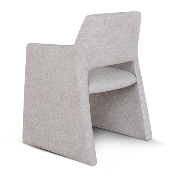 Set of 2 - Marko Fabric Dining Chair - Spec Cloud Grey Dining Chair Dwood-Core   