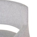 Set of 2 - Marko Fabric Dining Chair - Spec Cloud Grey Dining Chair Dwood-Core   