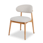 Heizer Coastal Beige Dining Chair - Natural Oak Dining Chair MYI-Core   