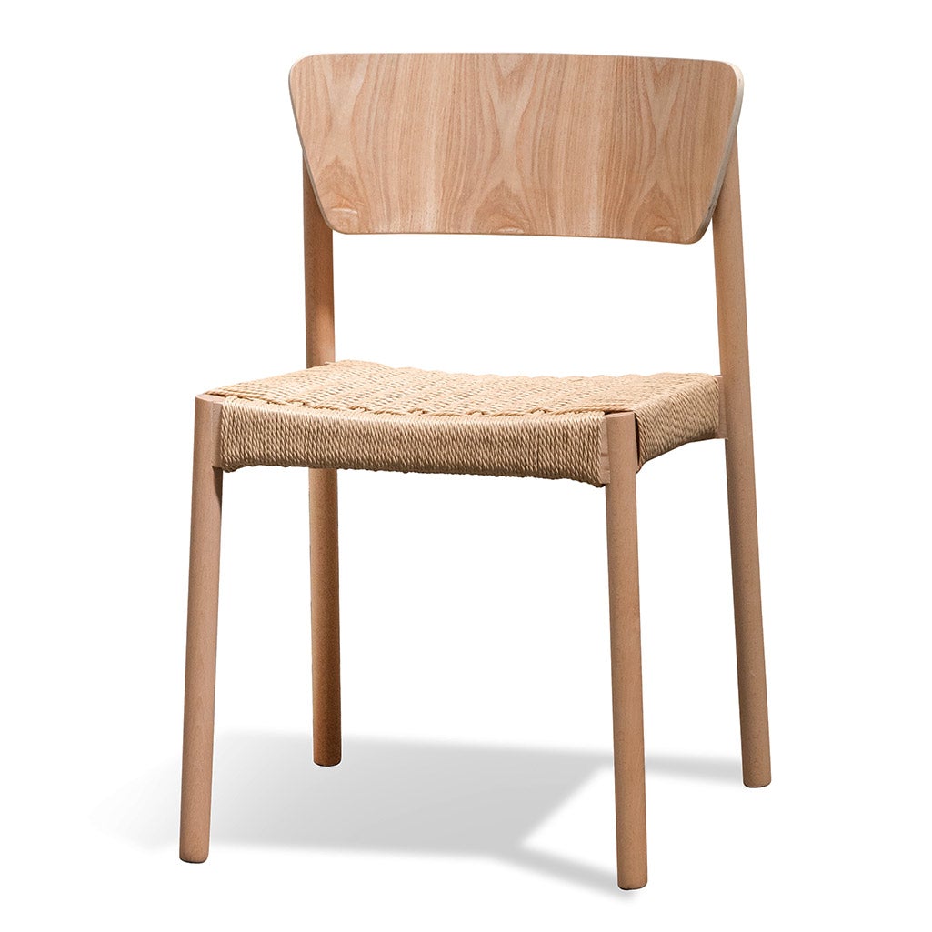 Ex Display - Filiberto Rope Seat Dining Chair - Natural Dining Chair Swady-Core   