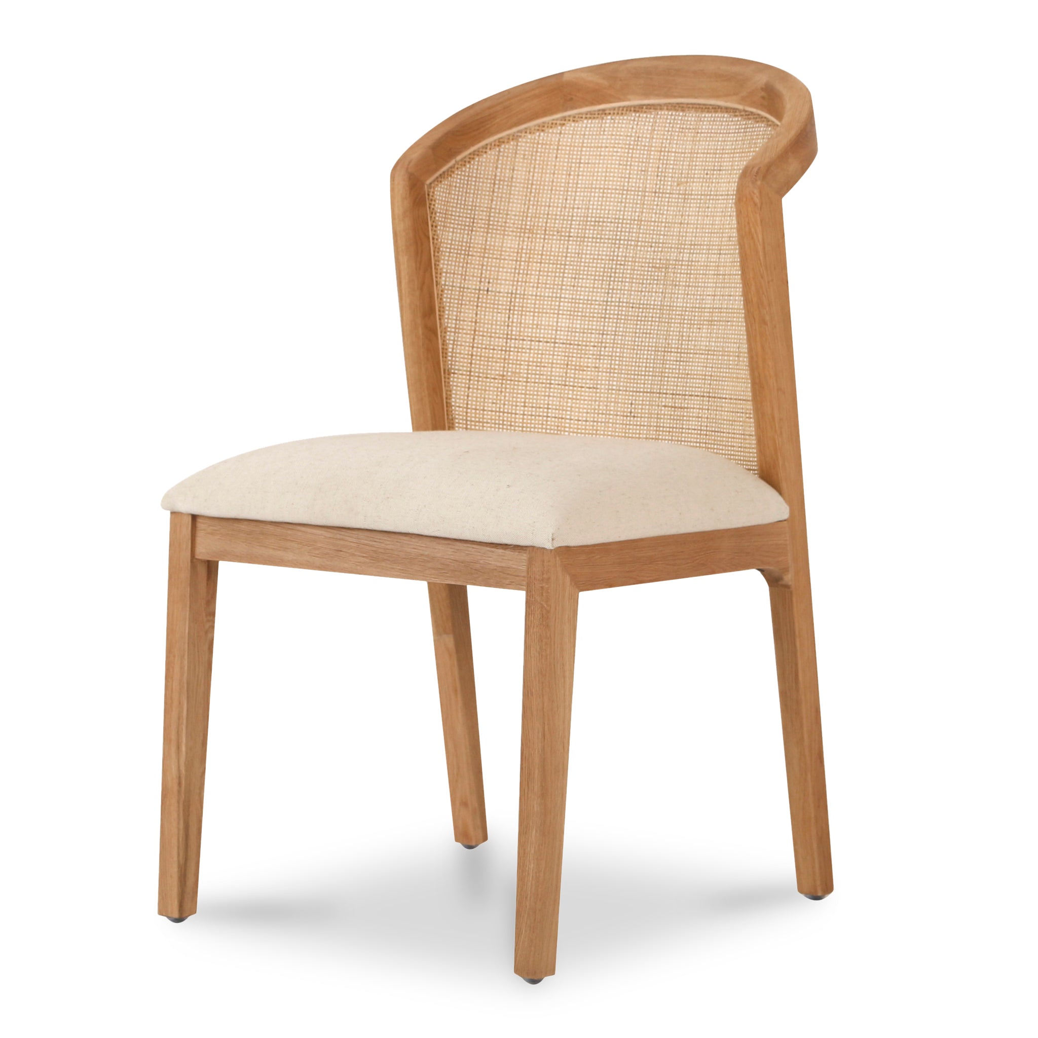 Ex Display - Margie Fabric Dining Chair - Light Beige Dining Chair LJ-Core   