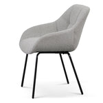 Ex Display - Danilo Fabric Dining Chair - Spec Grey Dining Chair Sendo-Core   