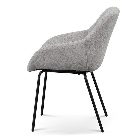 Ex Display - Danilo Fabric Dining Chair - Spec Grey Dining Chair Sendo-Core   