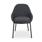 Darris Fabric Dining Chair - Charcoal Dining Chair LF-Core   