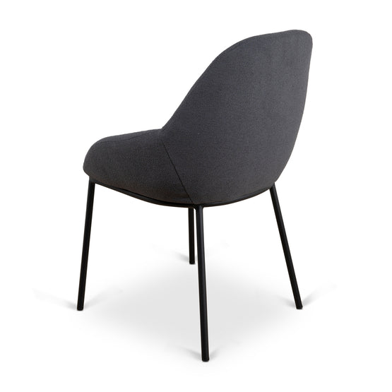 Darris Fabric Dining Chair - Charcoal Dining Chair LF-Core   