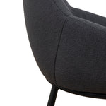 Darris Fabric Dining Chair - Charcoal Dining Chair LF-Core   