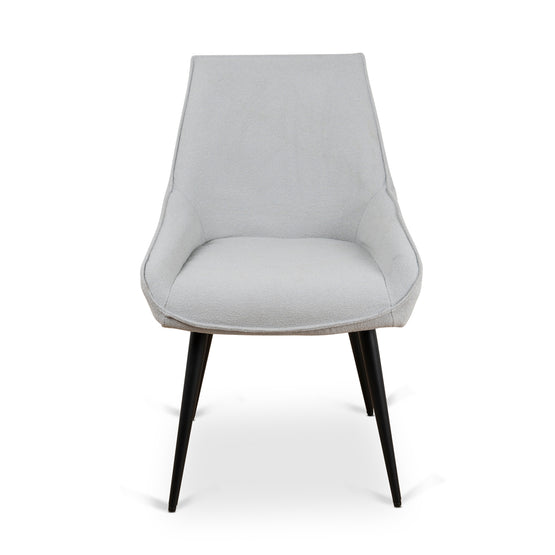 Ruwan Fabric Dining Chair - Pale Grey Dining Chair LF-Core   