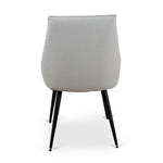 Ruwan Fabric Dining Chair - Pale Grey Dining Chair LF-Core   