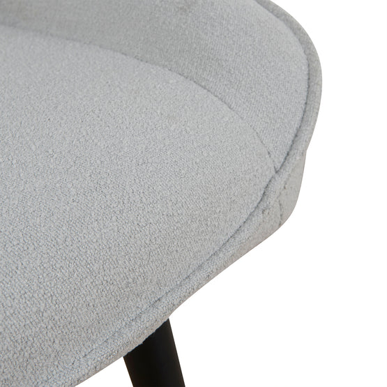 Ruwan Fabric Dining Chair - Pale Grey Dining Chair LF-Core   