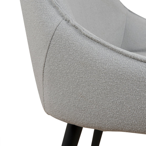 Ruwan Fabric Dining Chair - Pale Grey Dining Chair LF-Core   