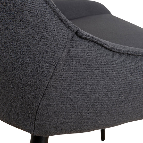 Ruwan Fabric Dining Chair - Charcoal Dining Chair LF-Core   