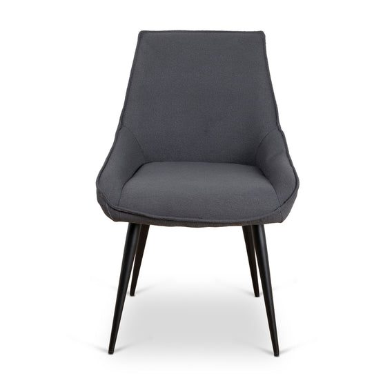 Ruwan Fabric Dining Chair - Charcoal Dining Chair LF-Core   