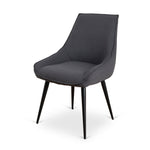 Ruwan Fabric Dining Chair - Charcoal Dining Chair LF-Core   