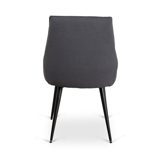 Ruwan Fabric Dining Chair - Charcoal Dining Chair LF-Core   