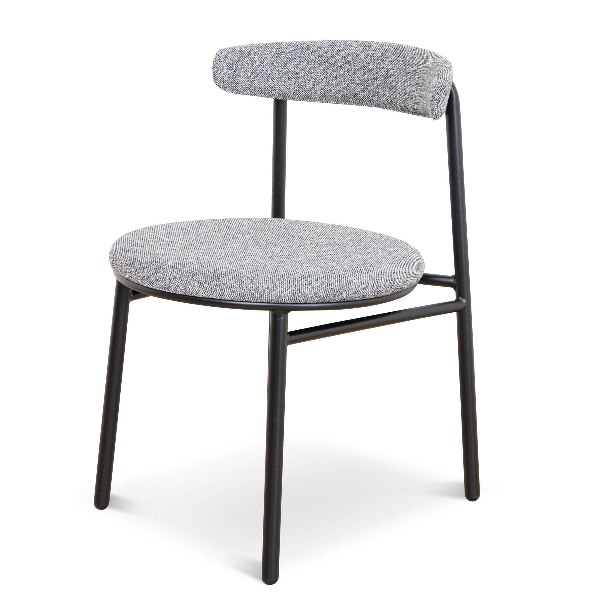 Ex Display - Oneal Fabric Dining Chair - Lava Grey Dining Chair Swady-Core