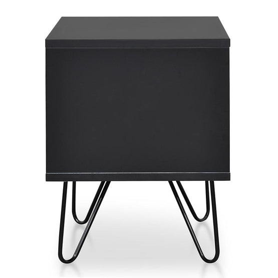 Ex Display - Anthony Bedside Table - Black Bedside Table KD-Core   