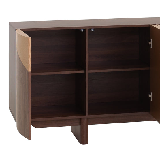 Kerstin 1.8m Sideboard - Walnut Buffet & Sideboard Iggy-Core   