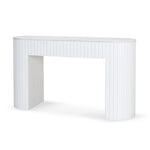 Mcmahon 1.5m Marble Console Table - White Console Table Nicki-Core   