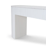 Mcmahon 1.5m Marble Console Table - White Console Table Nicki-Core   