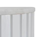 Mcmahon 1.5m Marble Console Table - White Console Table Nicki-Core   