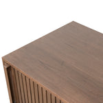 Despina 6 Drawer Wooden Chest - Walnut Drawer Nicki-Core   