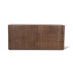 Despina 6 Drawer Wooden Chest - Walnut Drawer Nicki-Core   