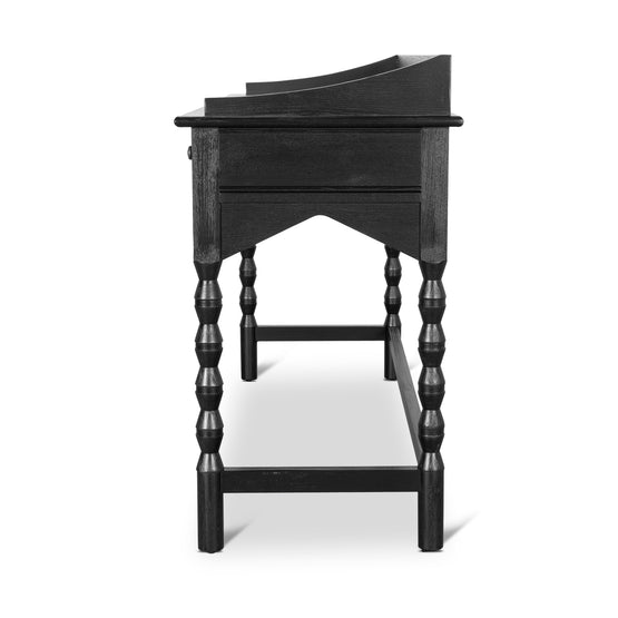 Globo 1.45m Console Table - Black Console Table Nicki-Core   