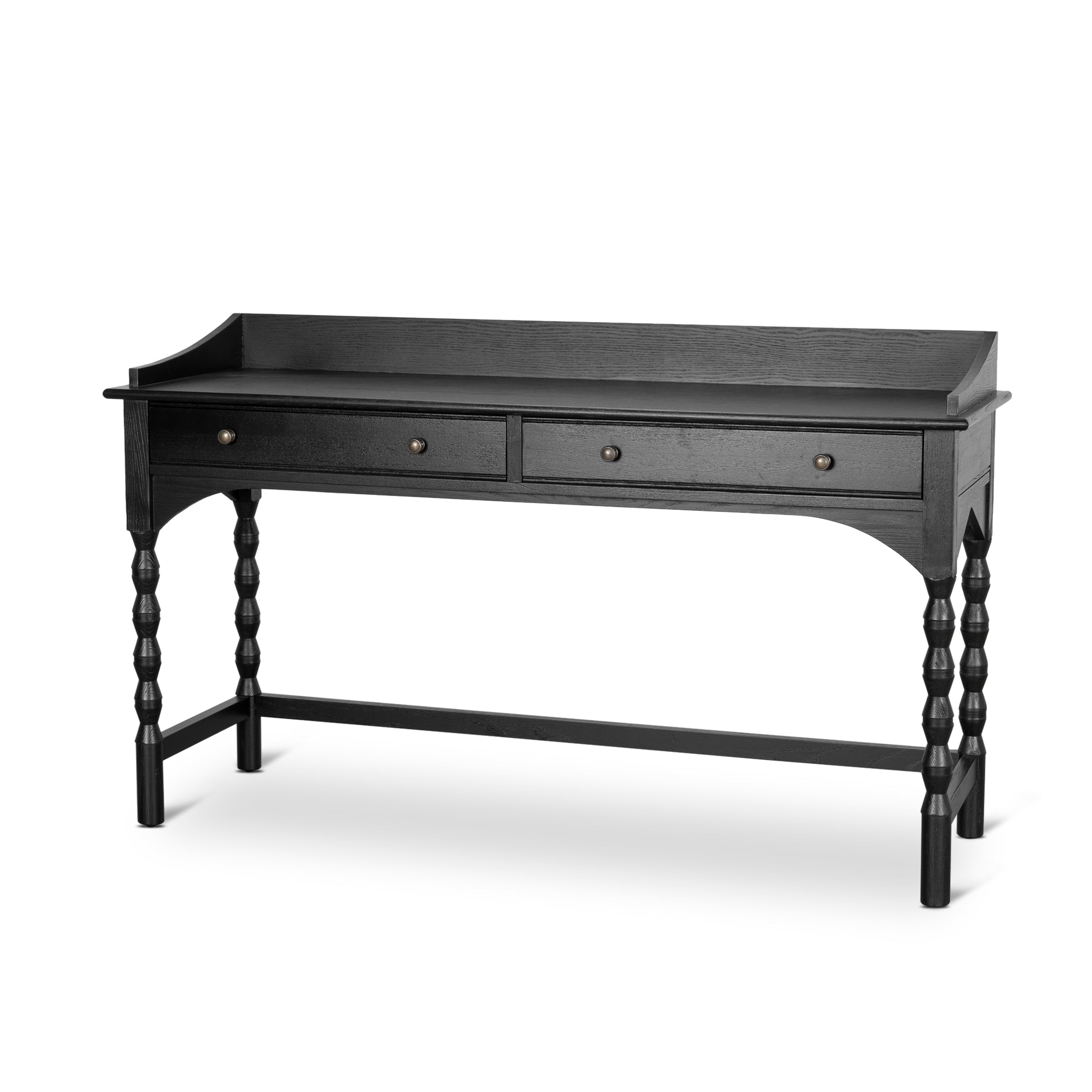 Primrose 1.45m Console Table - Black Console Table Nicki-Core