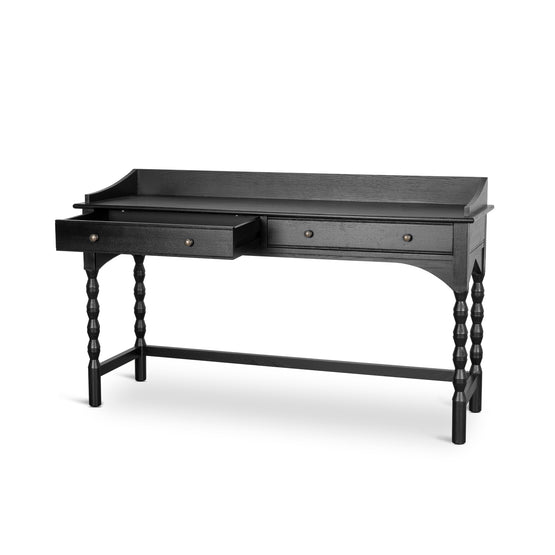 Globo 1.45m Console Table - Black Console Table Nicki-Core   