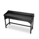 Globo 1.45m Console Table - Black Console Table Nicki-Core   