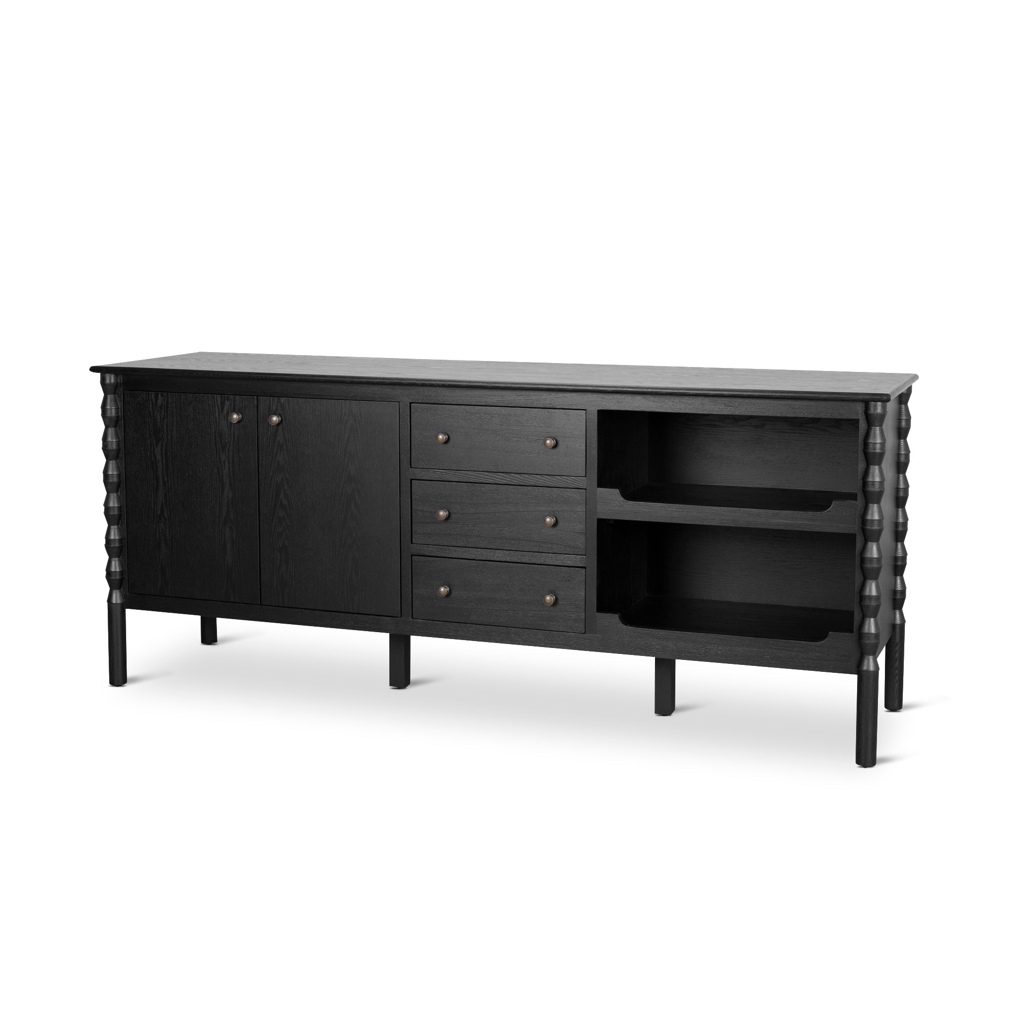 Primrose 1.9m Sideboard - Black Buffet & Sideboard Nicki-Core