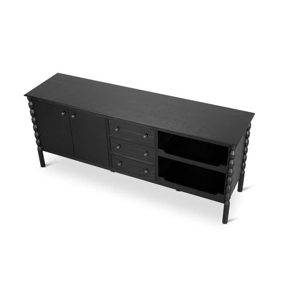 Primrose 1.9m Sideboard - Black Buffet & Sideboard Nicki-Core