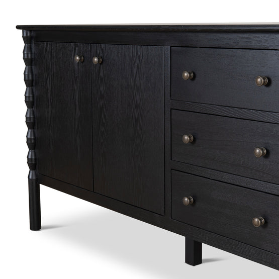 Primrose 1.9m Sideboard - Black Buffet & Sideboard Nicki-Core