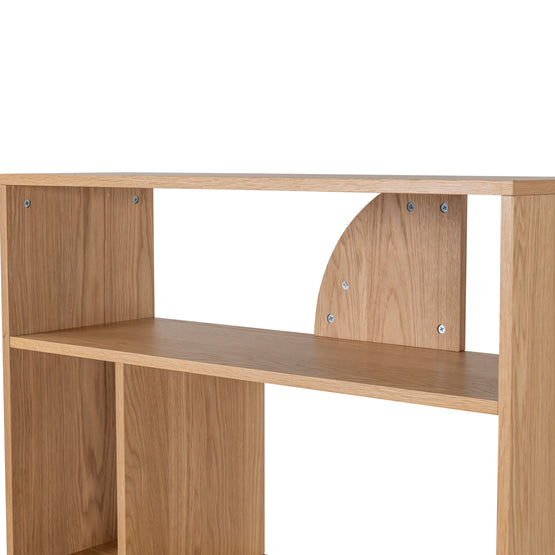 Adone 1.6m (H) Book Shelf - Natural Bookshelf KD-Core   