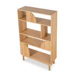 Adone 1.6m (H) Book Shelf - Natural Bookshelf KD-Core   