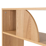 Adone 1.6m (H) Book Shelf - Natural Bookshelf KD-Core   