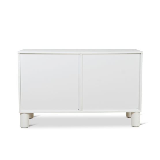 Vasuda 1.2m Sideboard Unit - White Buffet & Sideboard KD-Core   