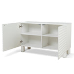 Vasuda 1.2m Sideboard Unit - White Buffet & Sideboard KD-Core   