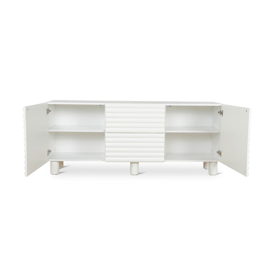 Vasuda 1.8m Buffet Unit - White